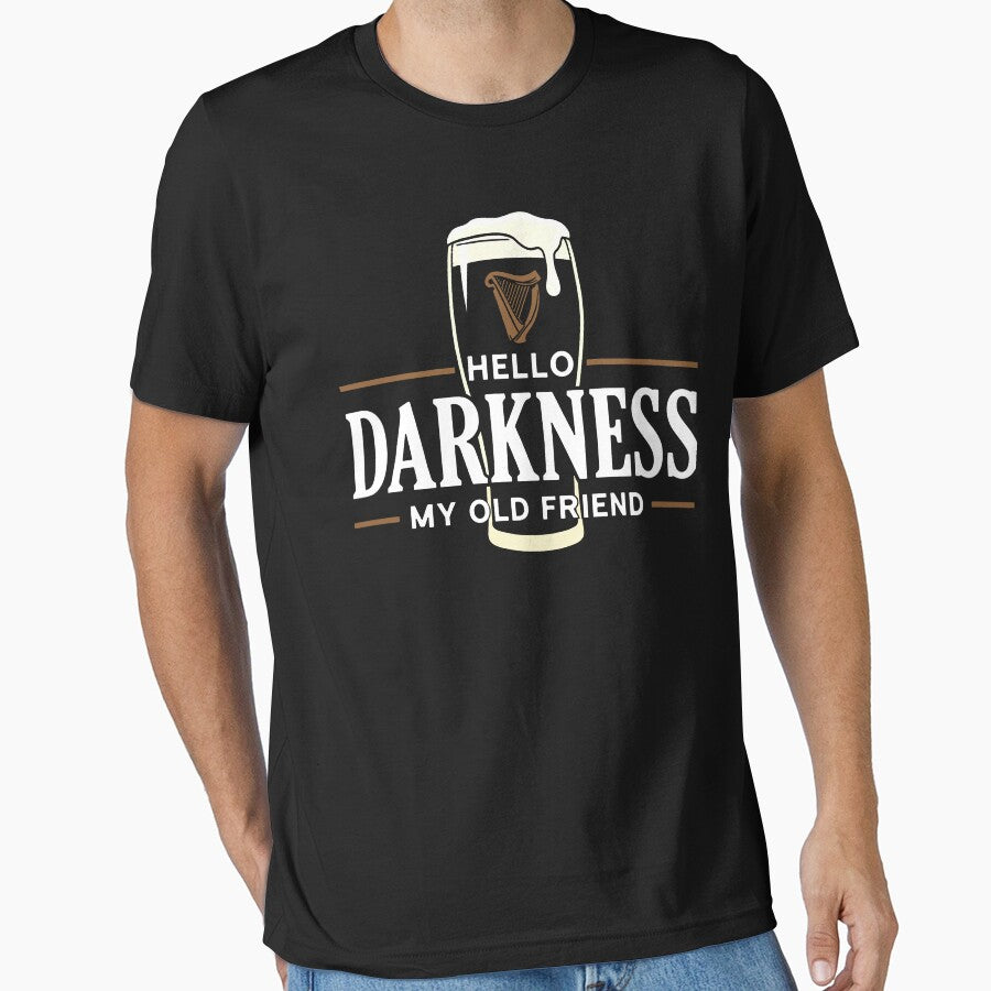 Hello Darkness My Old Friend Vitamin G Funny Quote by BingyBongoArt