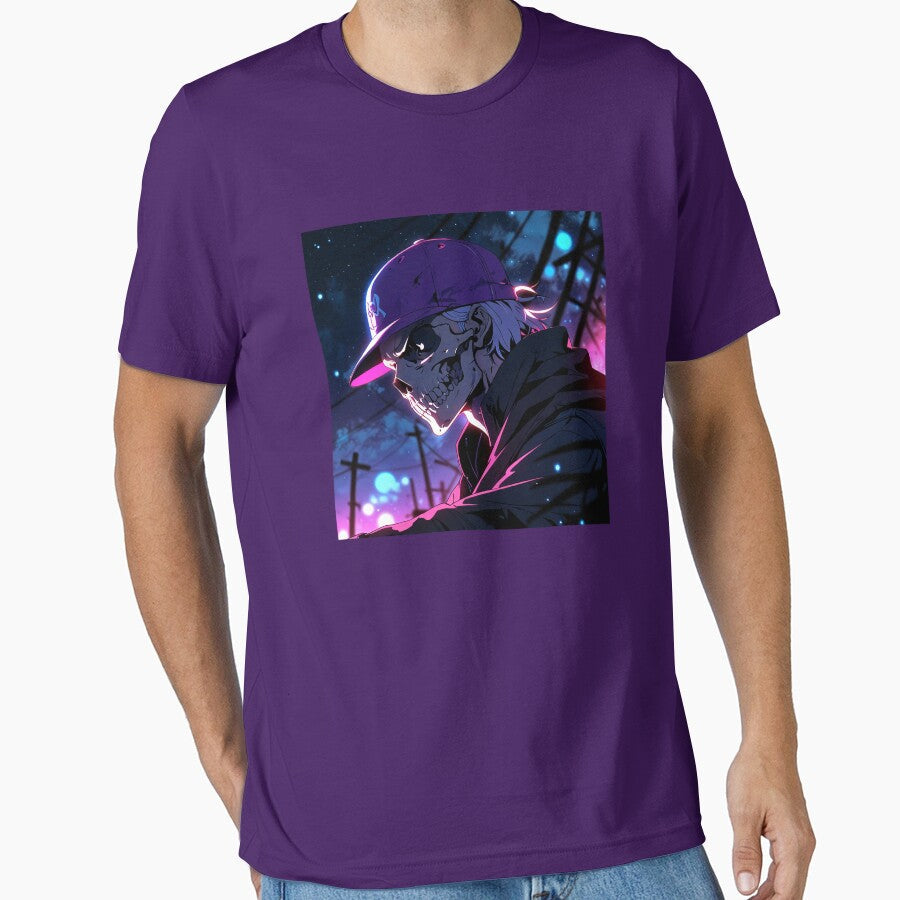 Printed T-shirt by Thosanon