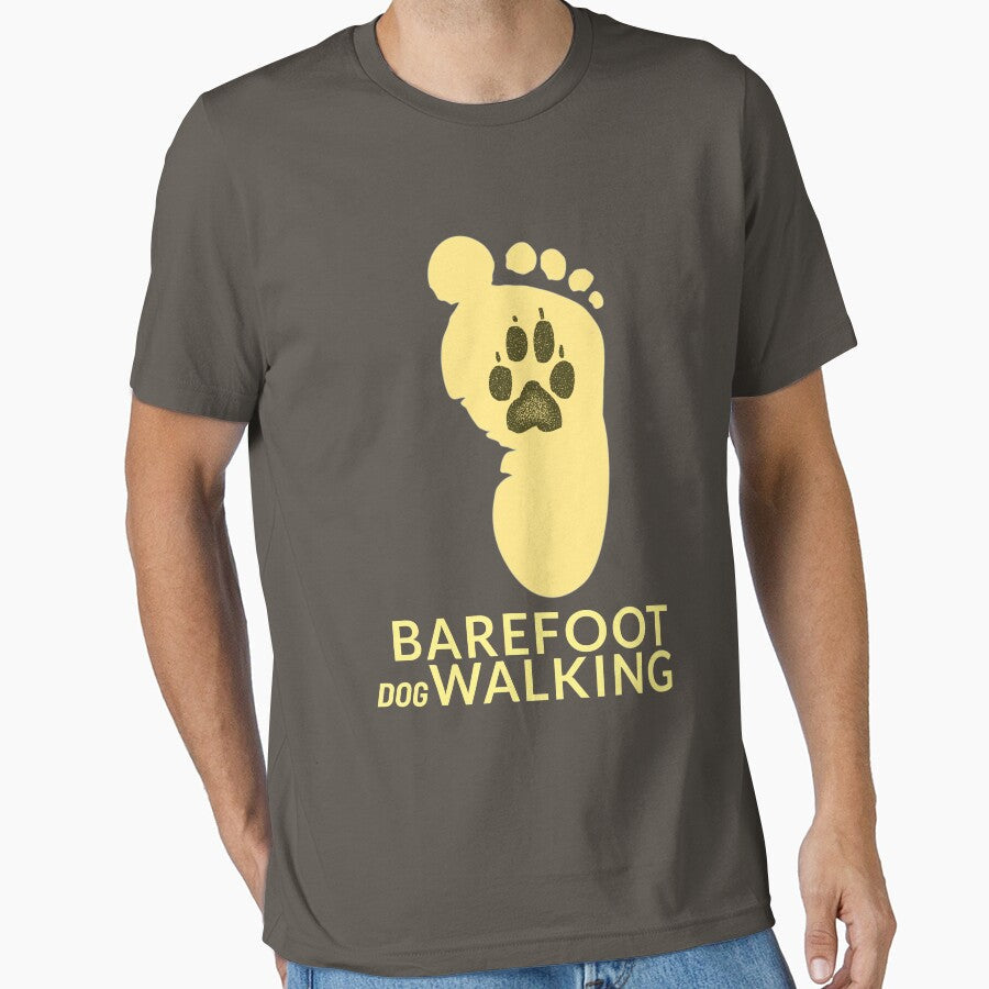 Funny barefoot (dog) walking design . by NobelFashion