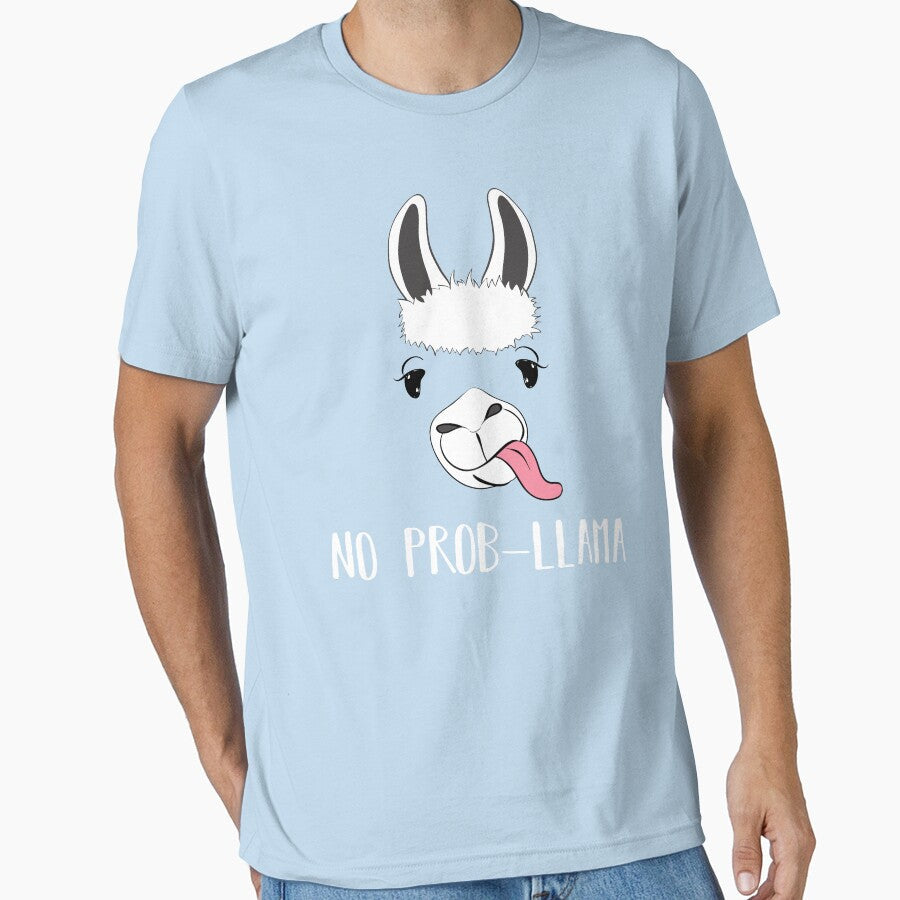 No Prob-Llama - cute llama by hishamtouati