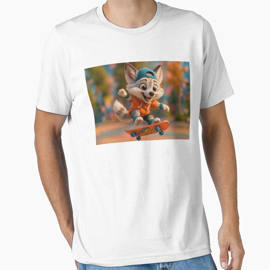 Skater Marble Fox by Sillytoe