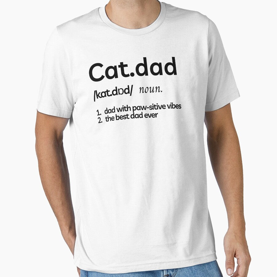 CAT DAD - Funny cat quotes for the cat enthusiast by FunnyCatsFam