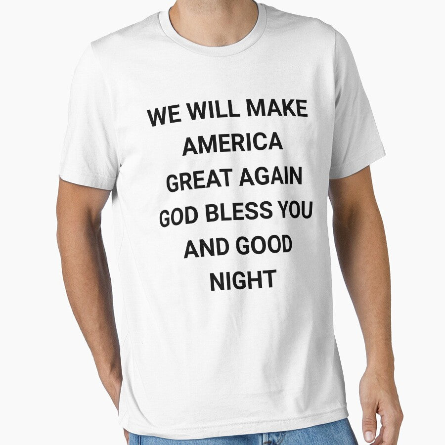 Patriotic Slogan Typography: We Will Make America Great Again by Evaevonechi