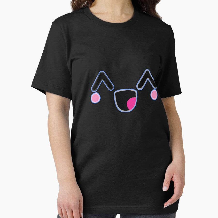 Kawaii cute raised eye happy face by Kam-designs