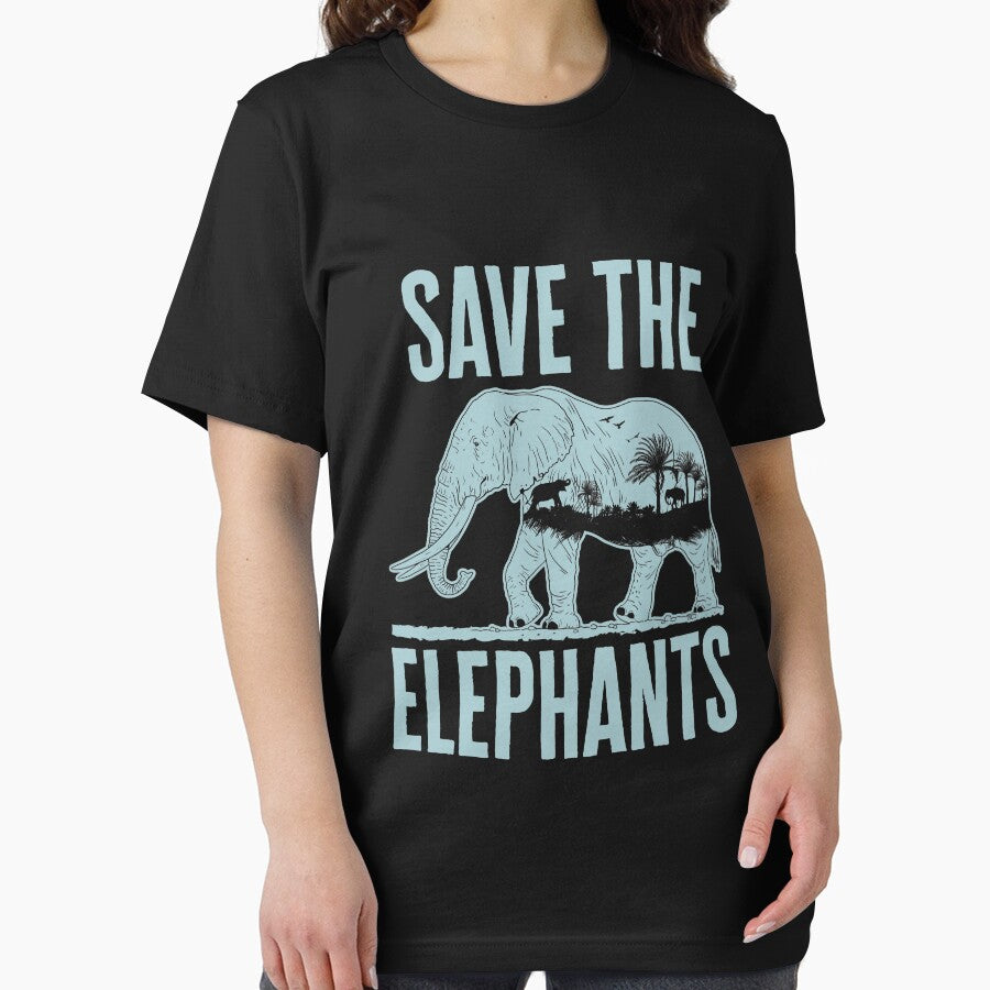 Save the Elephants Edo Aesthetic Elephant Lover by jaygo