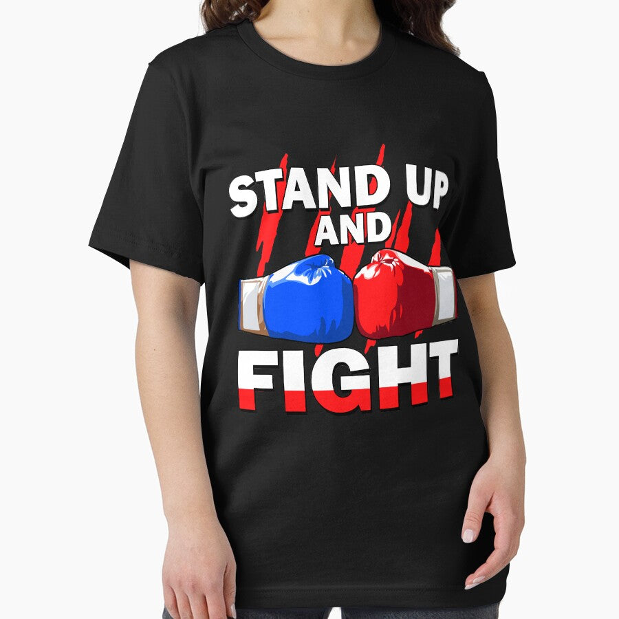 Stand up and fight! T-shirt, Sticker! by Cristian Stefan