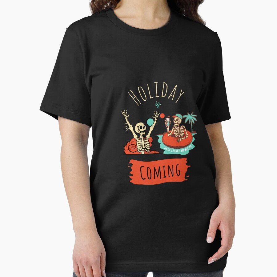 holiday is coming tshirt seasonal holiday tshirt by hummygraphic