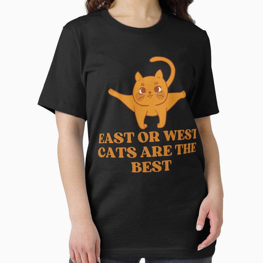 EAST OR WEST CATS ARE THE BEST - Funny Cat Pictures with Captions and Cat Sayings by FunnyCatsFam