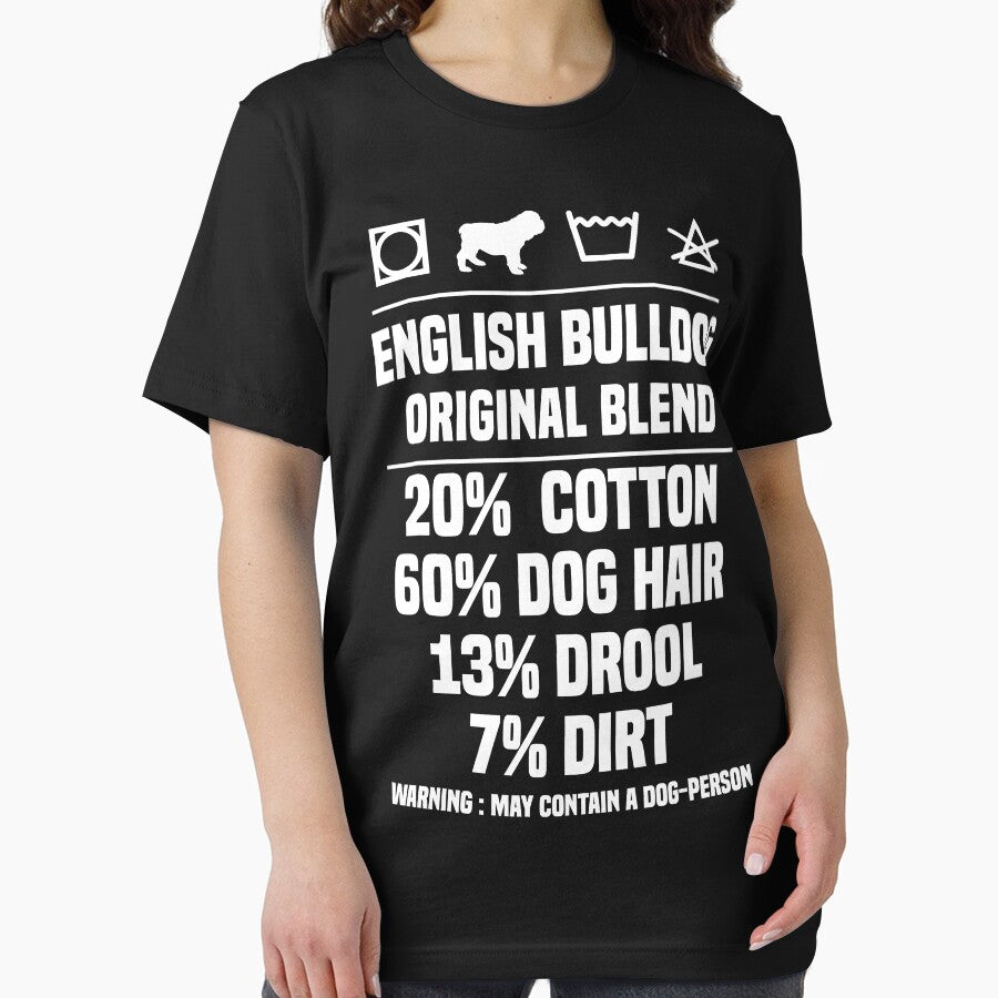Funny Original Blend English Bulldog Dog by HenningMadsen