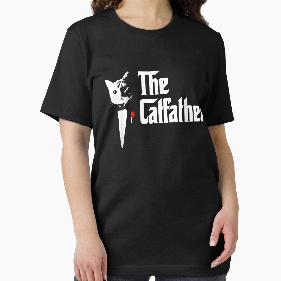 The CatFather , Father Of Cats , Funny Cat Dad by Jarret Terry