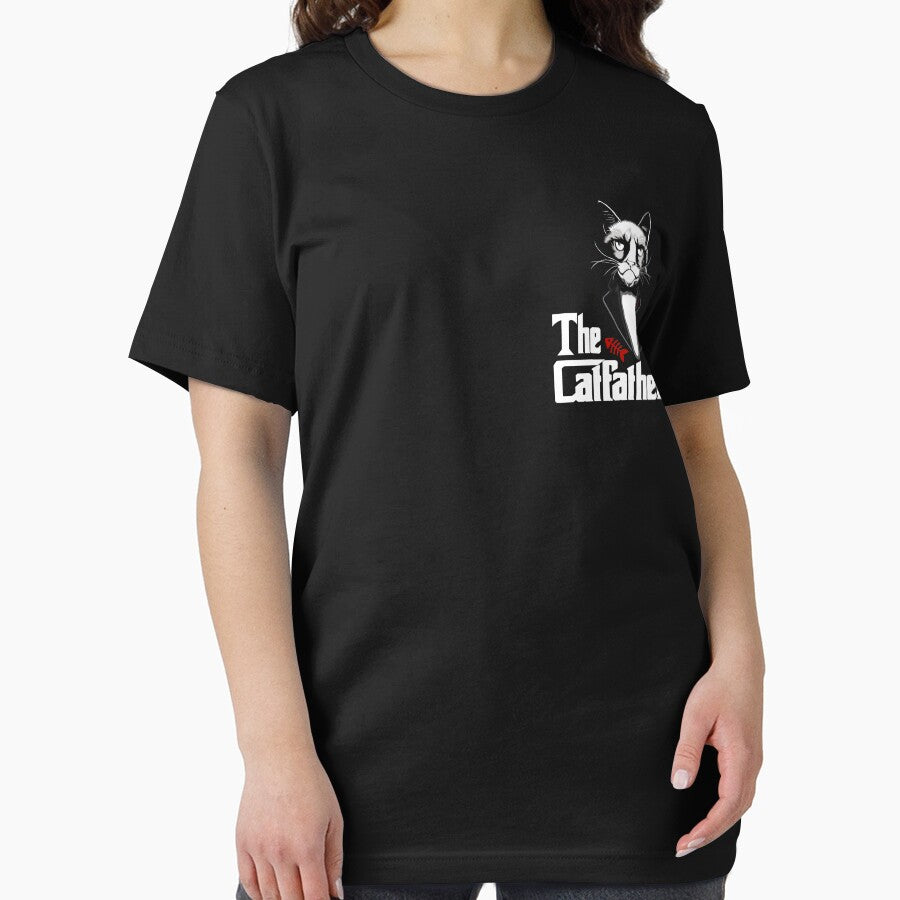 The CatFather Funny Cat Dad- Cat Lover Gifts For Men Fathers Day Birthday by Simeon	 Dorelus