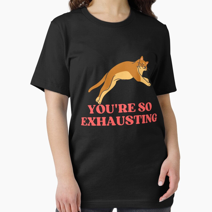 YOU ARE SO EXHAUSTING - Funny Cat Pictures with Captions and Cat Sayings by FunnyCatsFam