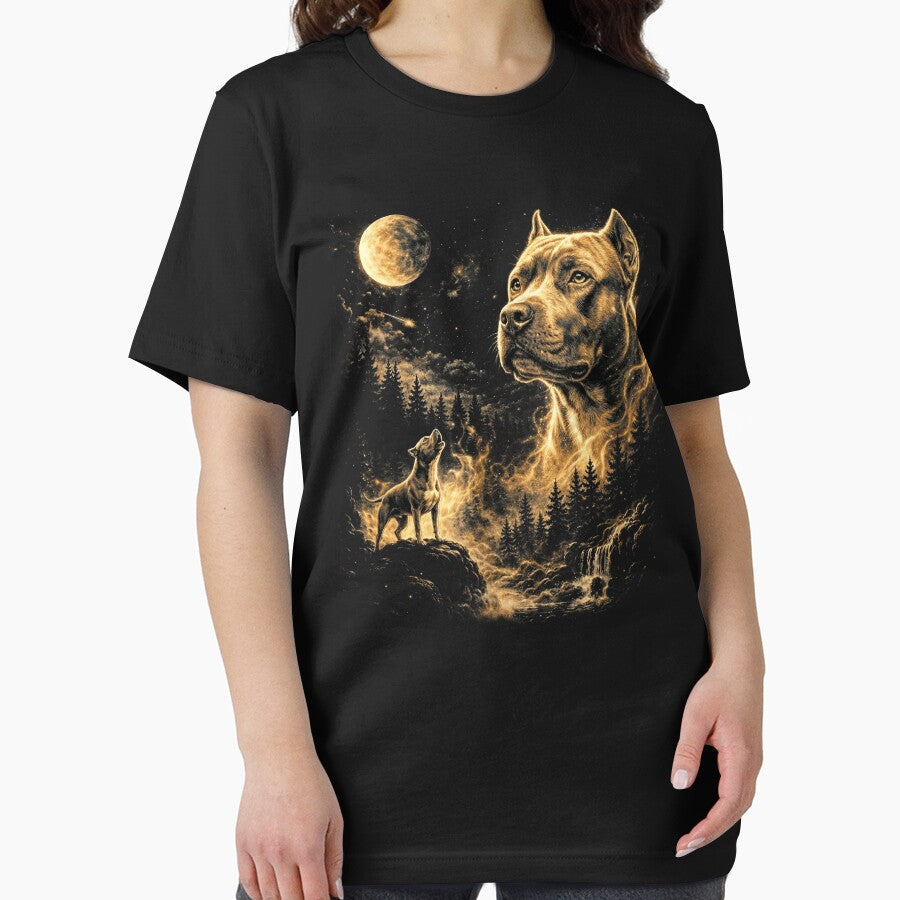 Pitbull Howling At The Moon Wolves Meme Mystic Nature Wildlife by jakaun