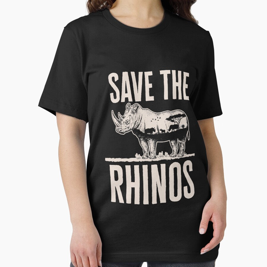 Save the Rhinos Wildlife Activist Rhinoceros Lover by jaygo
