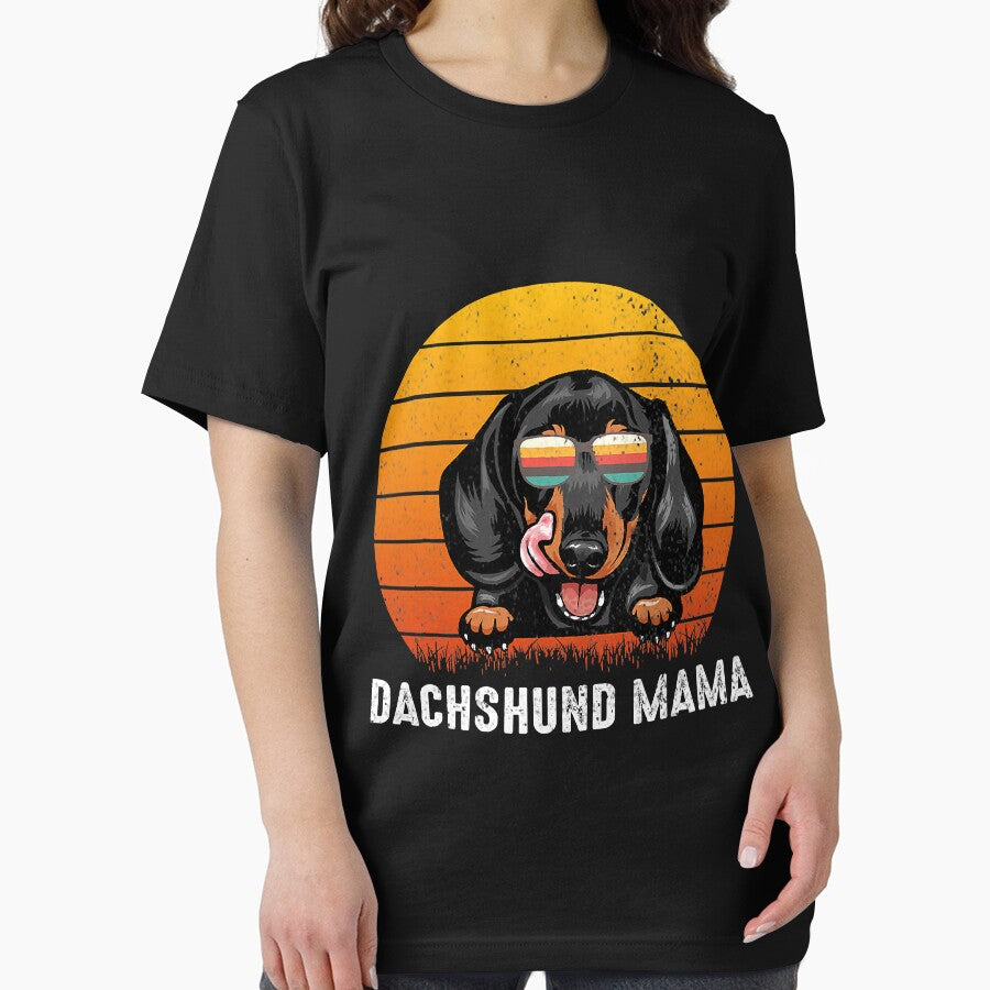 Vintage Dachshund Mom Funny Dog Lover by HenningMadsen