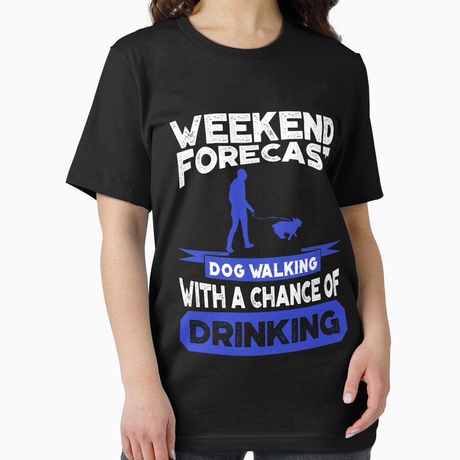 Funny Dog Walking Shirt by Dan66