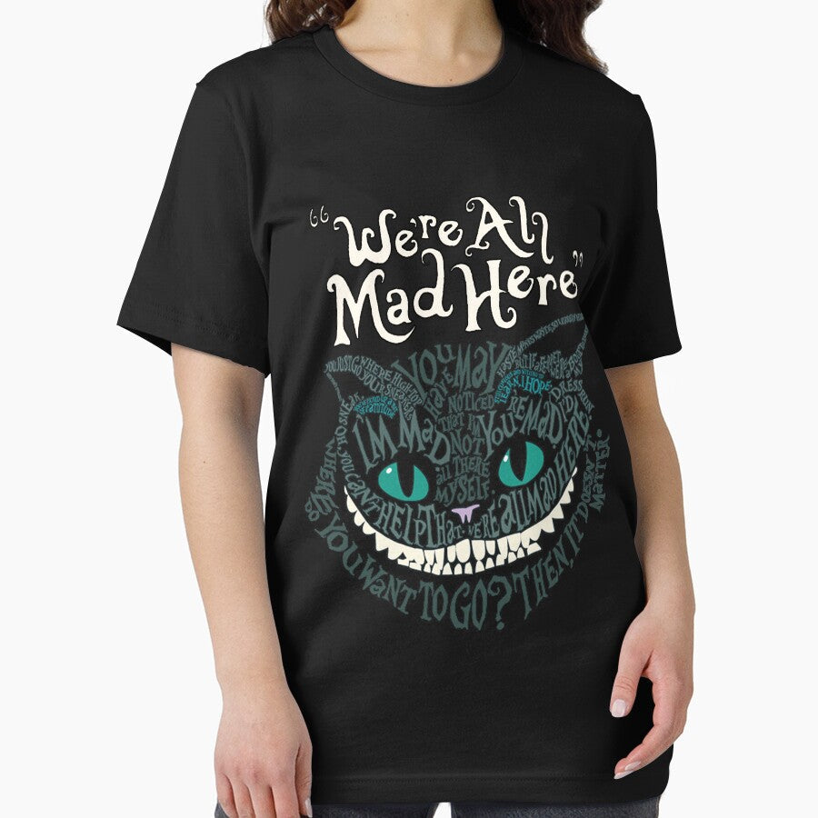 Cheshire Alice Cat We're All Mad Here Wonderland by Jatin Devgan