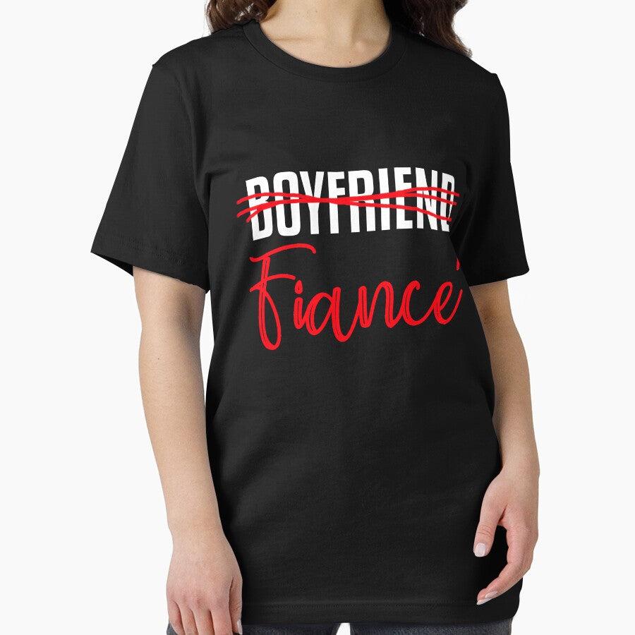 Boyfriend Fiance T shirt by 3familyllc