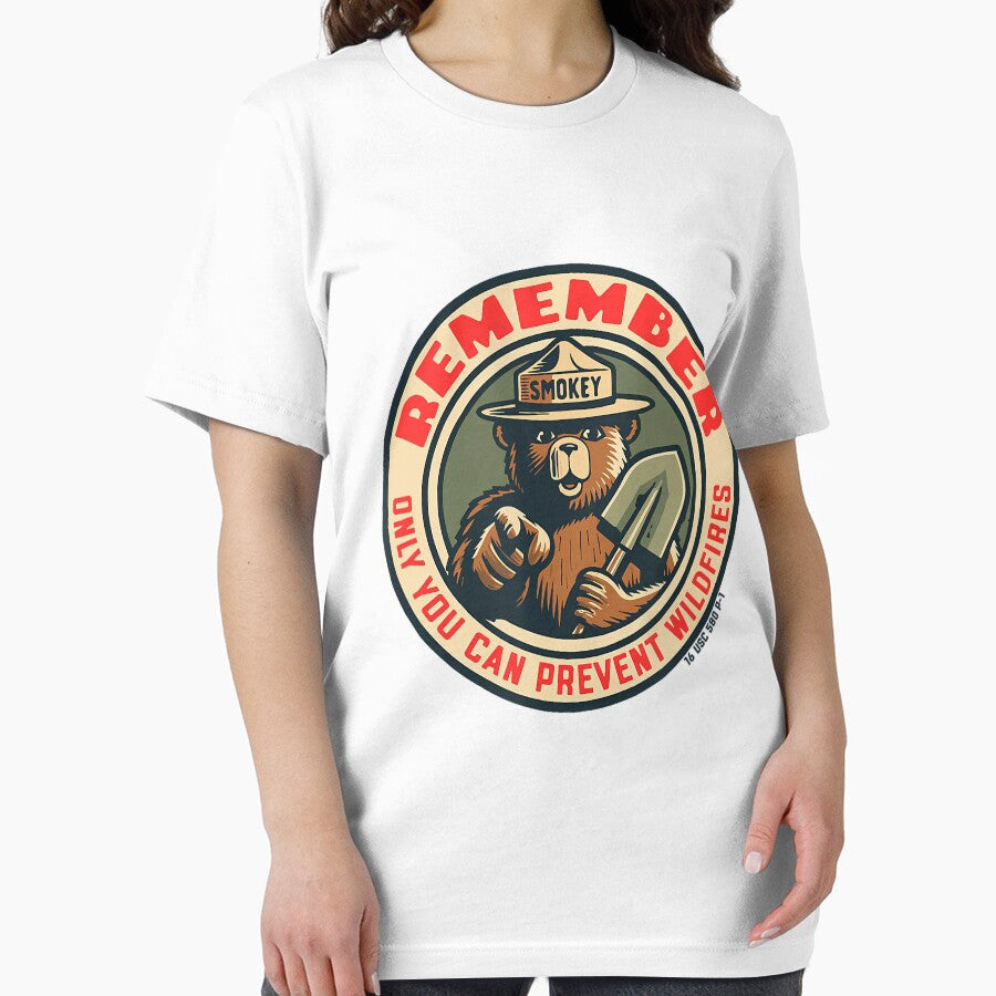 Remember Only You Vintage Smokey Bear Seal Retro by laothithane