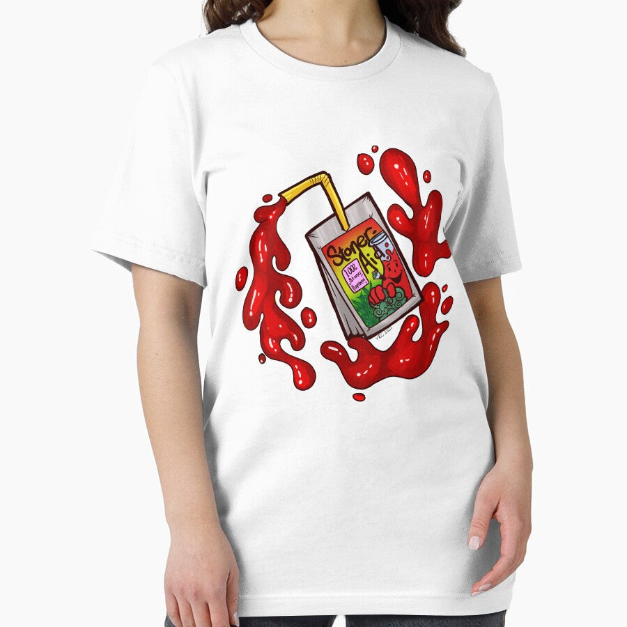 Red Stoner Aid Shirt by TheeRukari