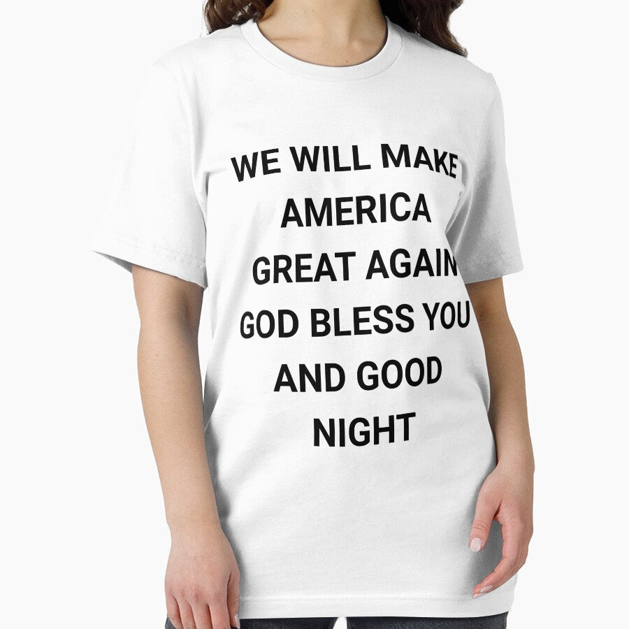 Patriotic Slogan Typography: We Will Make America Great Again by Evaevonechi