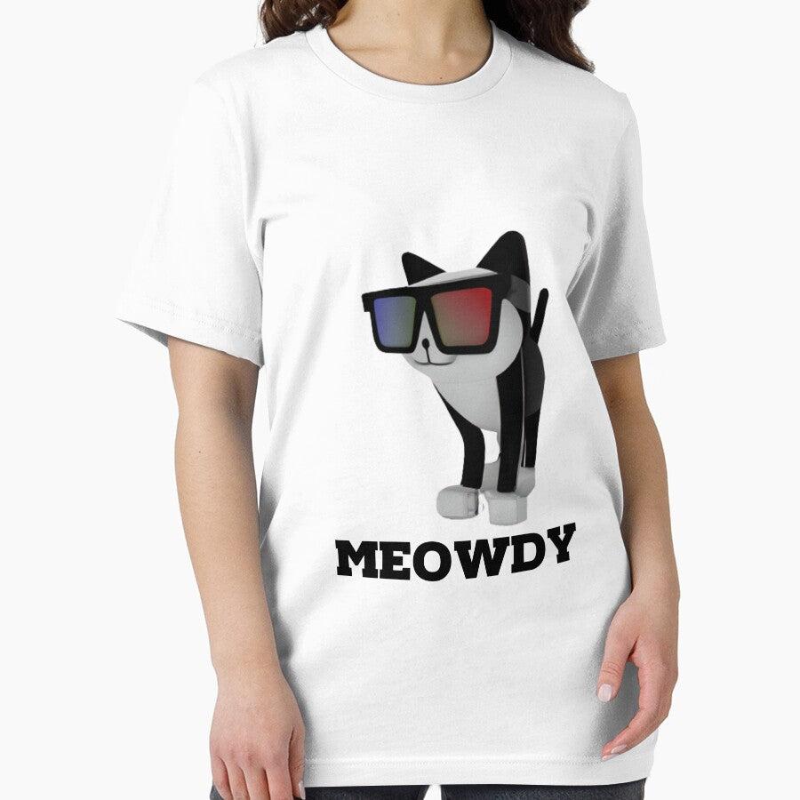 Funny Cat 3D Funny Mashup Between Meow and Colorful Glasses by BOHOVIN
