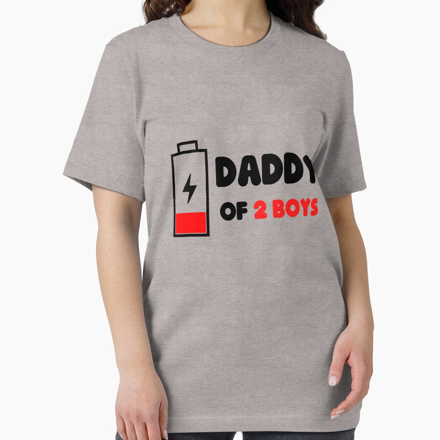 Funny DAD of 2 Boys Gift from son fathers Day Birthday men by BOHOVIN