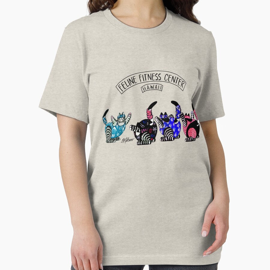 Cute Cat Feline Fitness Center, Funny Cat, Best Gift Ever by AnnSmithss