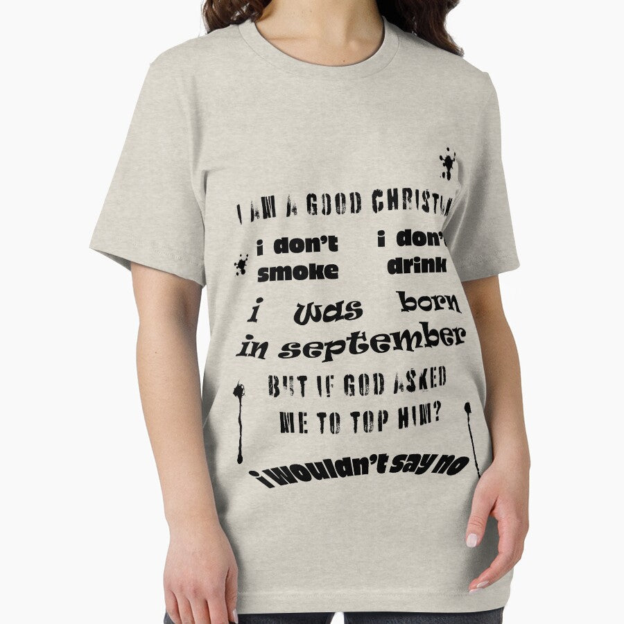 bad shirts: topping god by tp86
