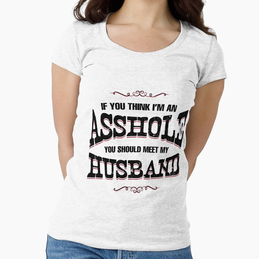 Should Meet My Husband Cool Novelty T Shirt Designs by q4success