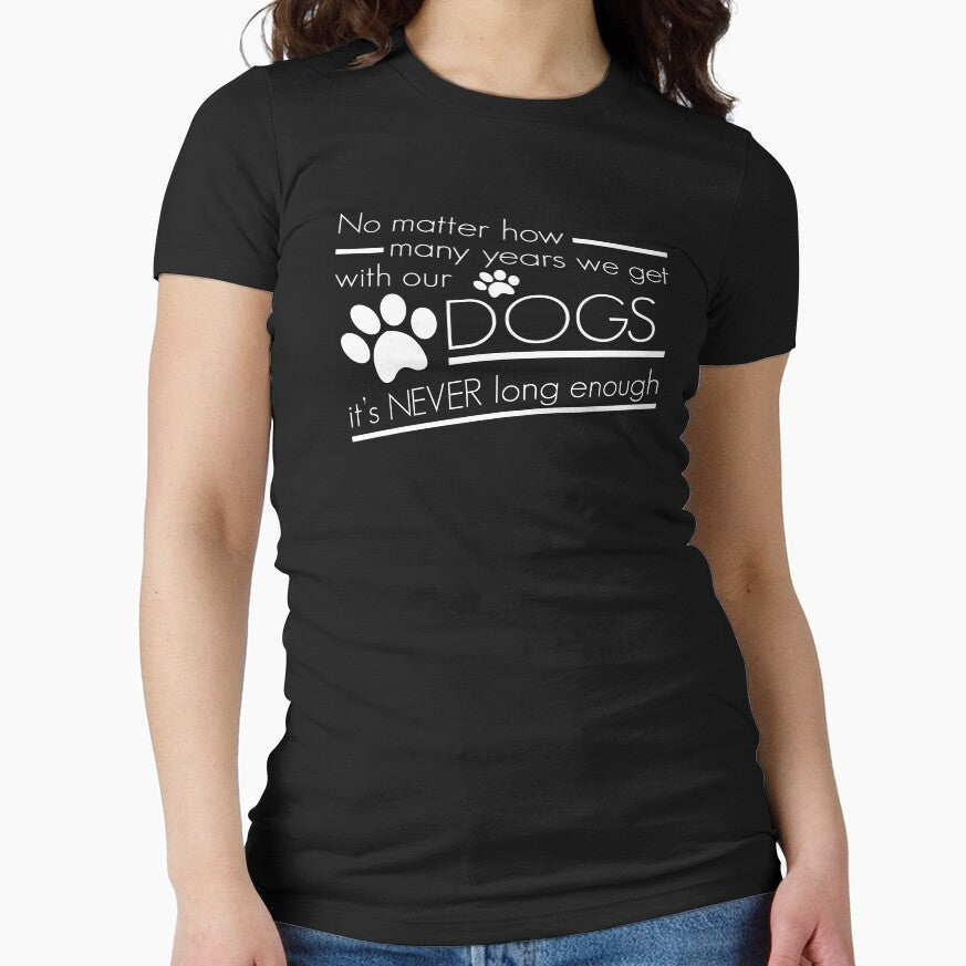 it's never long enough dogs funny best gifts for dogs lovers by ioema