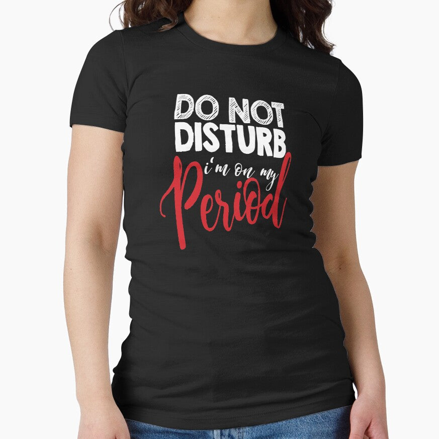 DO NOT DISTURB - i'm on my period (white edition) by CerryDesain