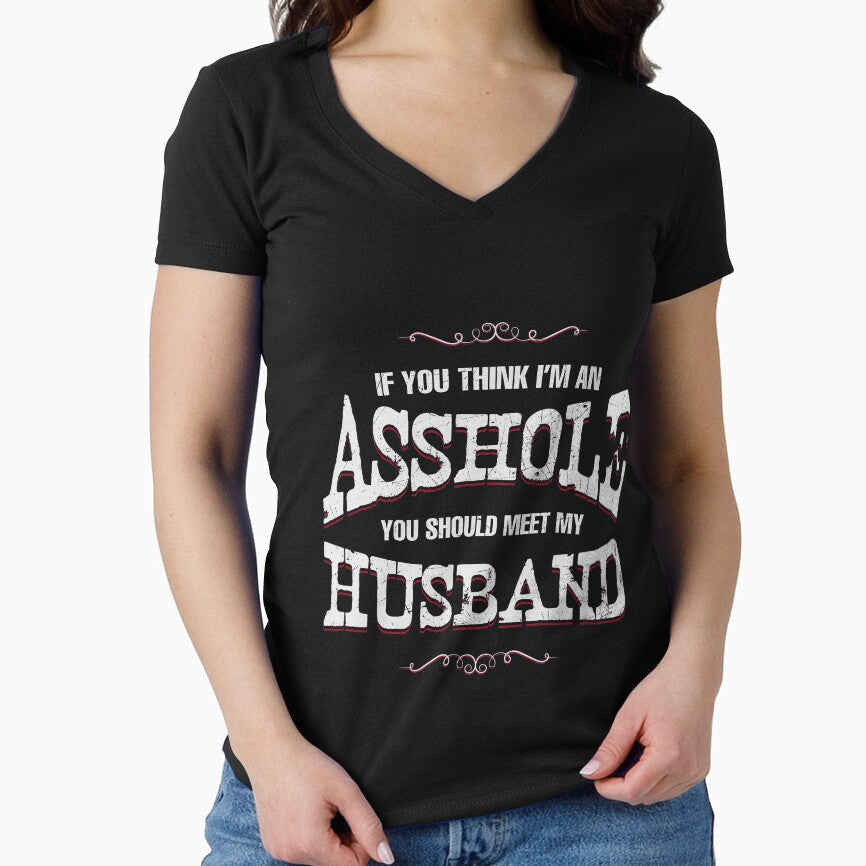 Meet My Husband Funny Novelty T Shirts by q4success