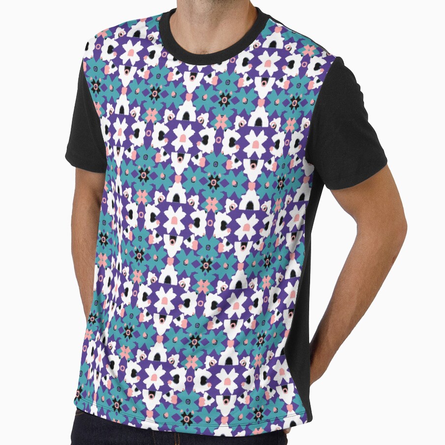 Boho Chic Ethnic Tribal Purple Pattern by mythandframe