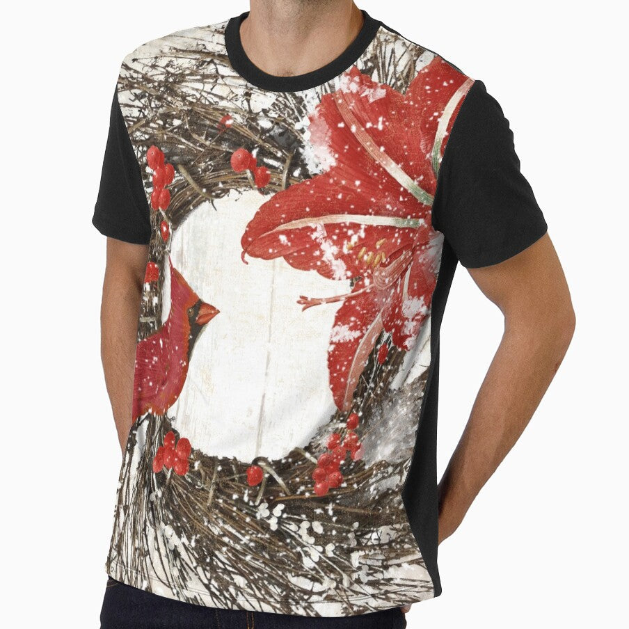Cardinal Christmas by Sasha Art Gallery