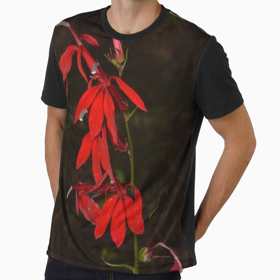Cardinal Flower (Lobelia cardinalis) by Pauline Catling