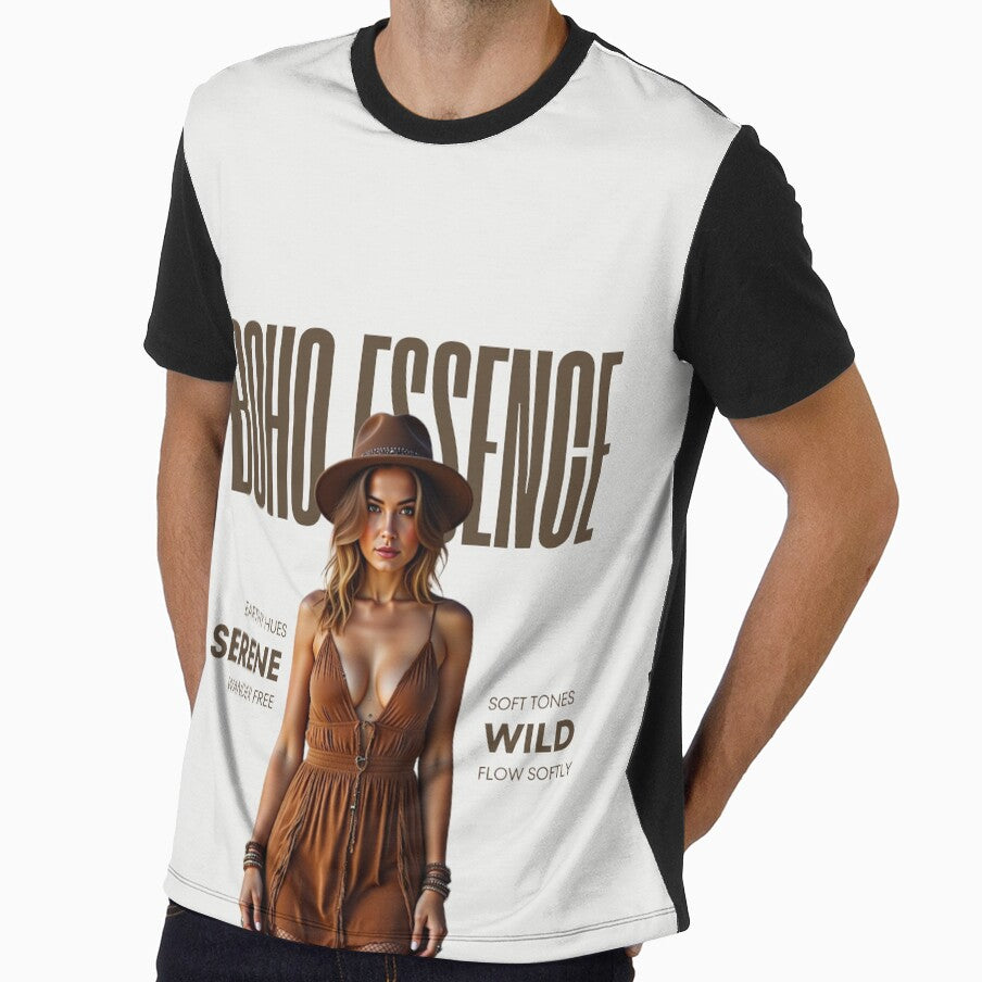 Boho Essence – Fashion Editorial Brown Aesthetic by MetaModel Studio
