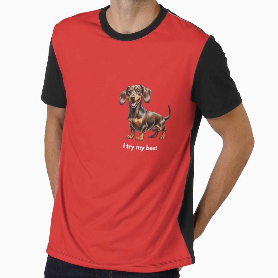 I Try My Best – Cute Scruffy Dog Illustration by PAPIRO SIGLO XXI