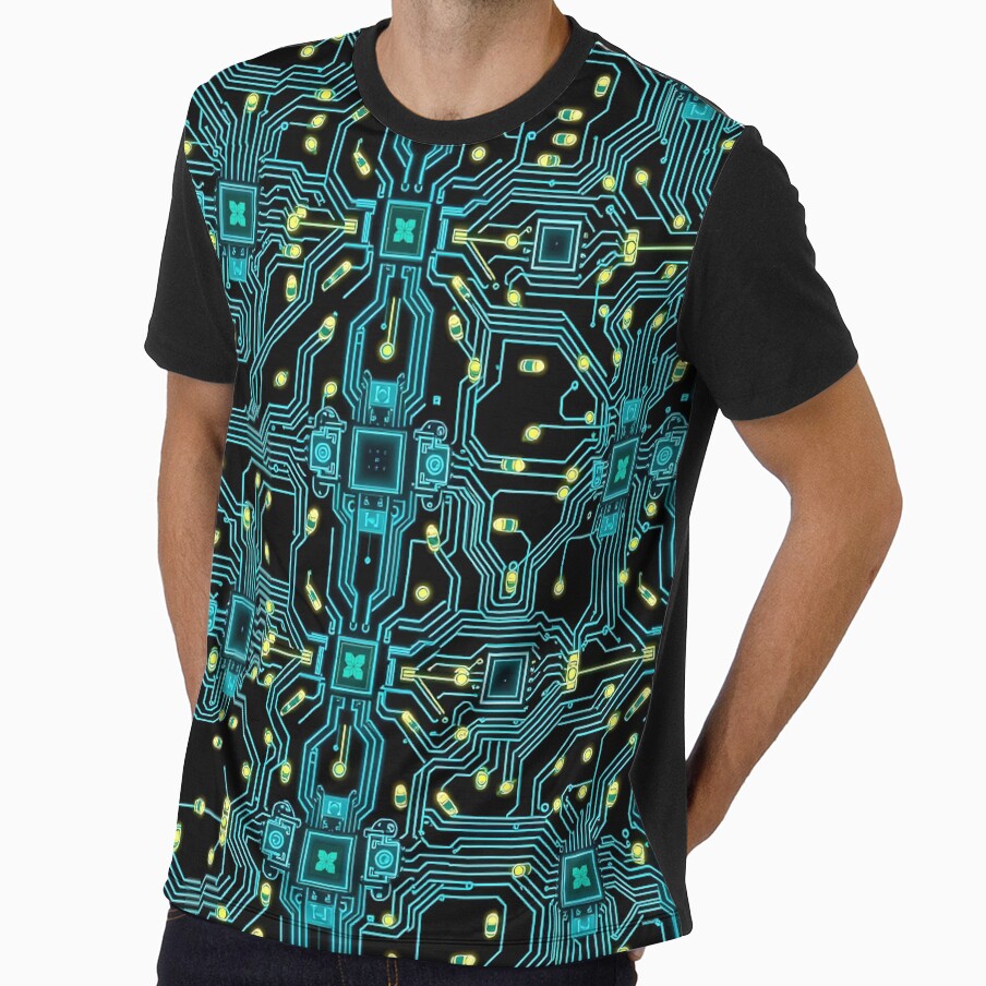 Circuit board pattern by Vandestadt