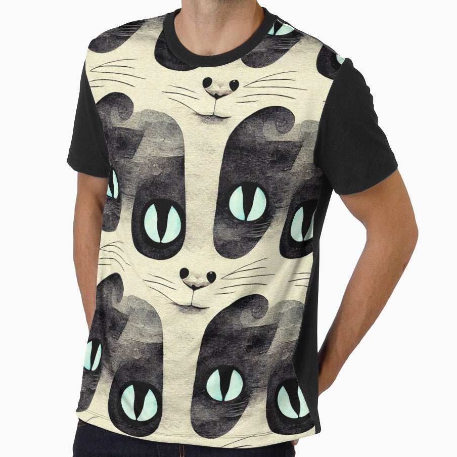 Cat Abstract style pattern 37 regular grid by KoolArtDistrict