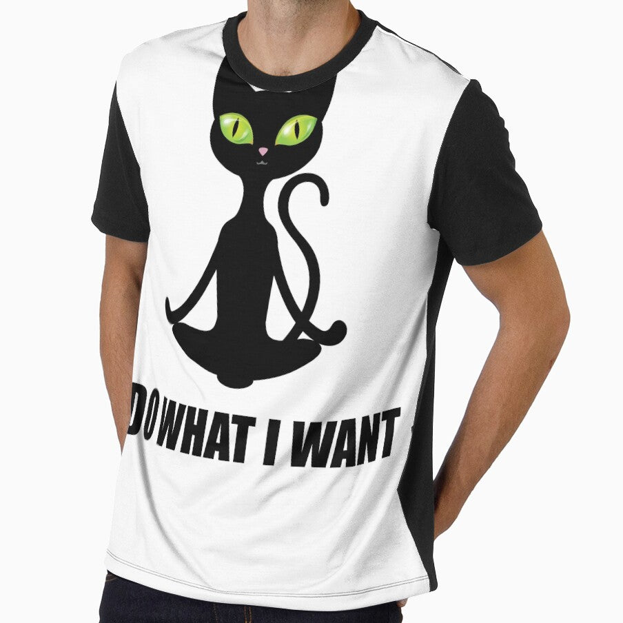 Funny Cat Personality T-shirt Cat Lovers Tee by amirdzvb