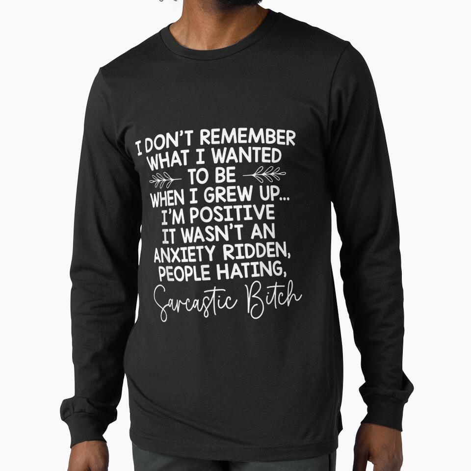 I Don't Remember What I Wanted Novelty Sarcastic Funny by vergielx