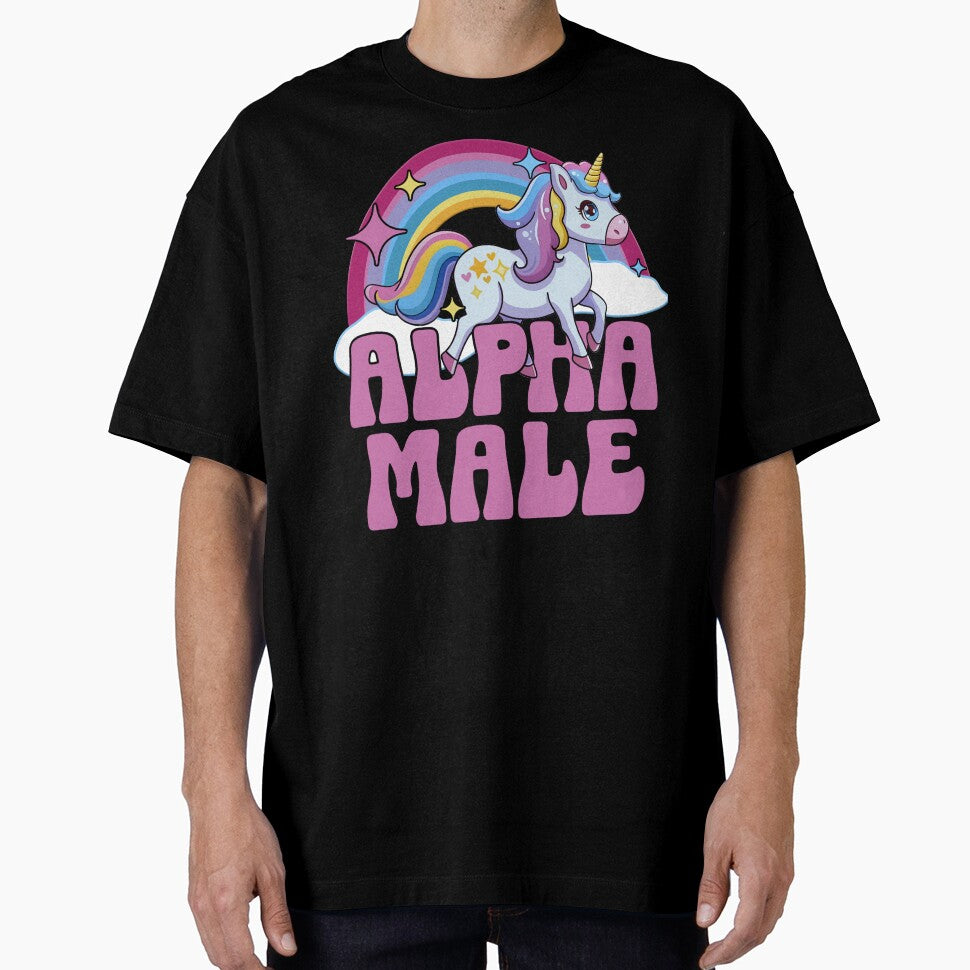 Alpha Male Funny Unicorn by MemishDesign