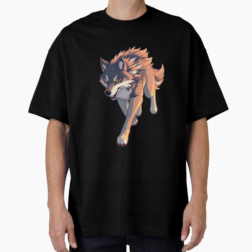 Prairie Wolf - North American Wild Wolf Species Design by DUMEJE