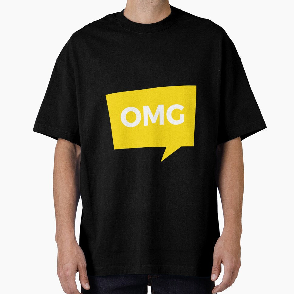 OMG OH My GOD Yellow  Novelty Design by popotamfriends