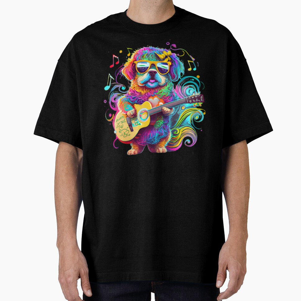 The puppy is singing by phanomporn
