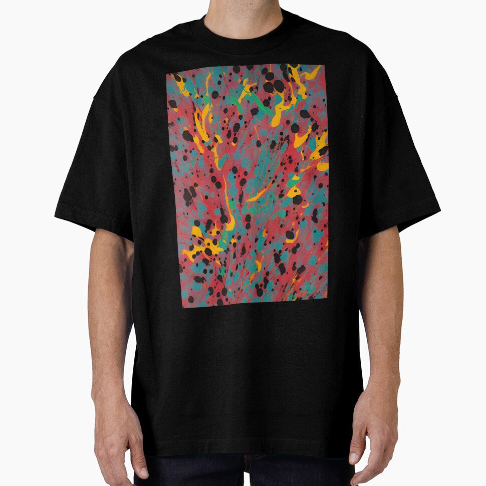 Printed image of paint splatters v3 by JaReVa