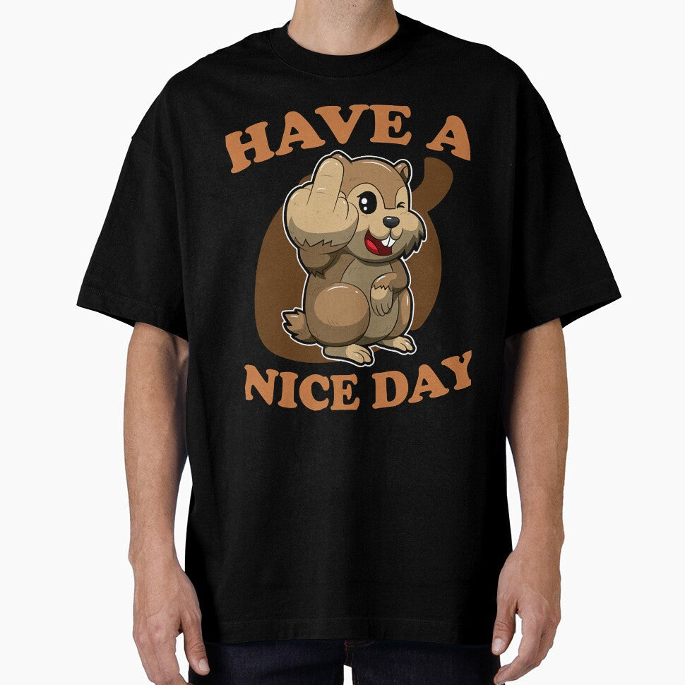 Have A Nice Day Middle Finger by athinh703