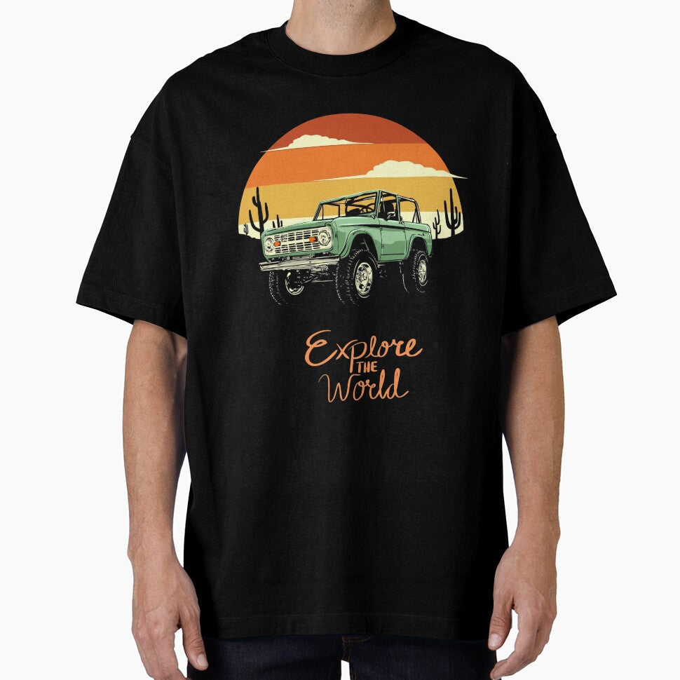 Explore The World Adventure Graphic Printed T-Shirt by KARSCORP