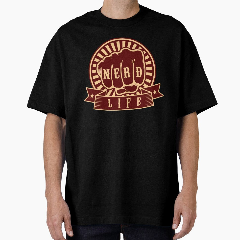 Nerd Life - Fist Punch Vintage by aladdindesigns
